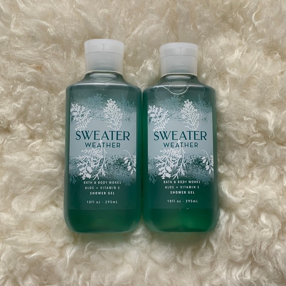 Bath & Body Works Bath & Body New Bbw Sweater Weather Moisturizing Shower Gels Poshmark